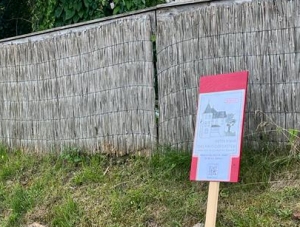 Schild Bideelen in Norddorf