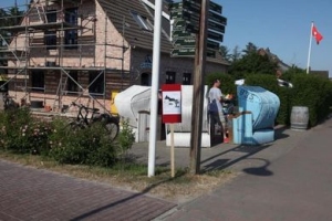 Schild bei der Post