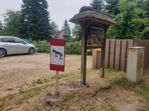 Schild am Reethaus Amrum