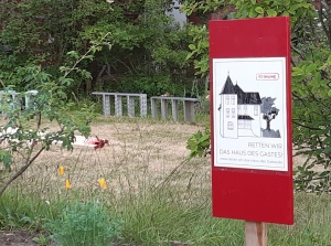 Schild bei P&ouml;rksen Waasterstigh