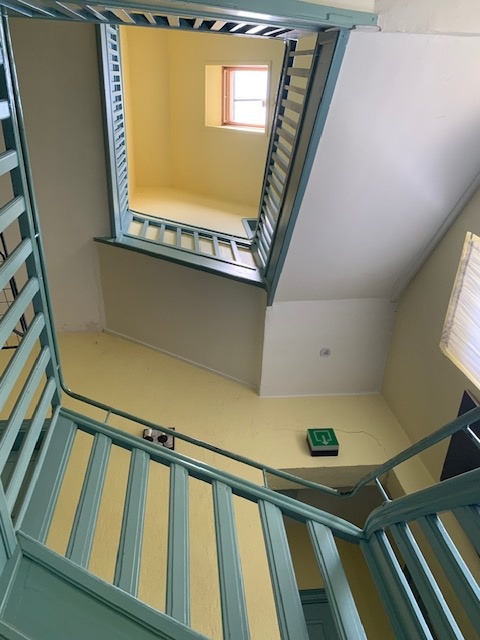 Blick in das Treppenhaus Blick in das Treppenhaus