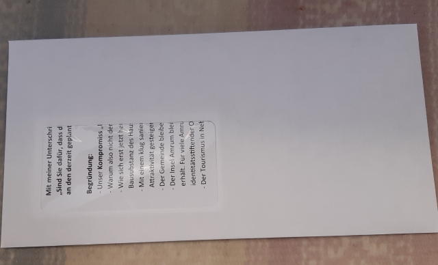 Beispiel Umschlag. Beispiel Umschlag.