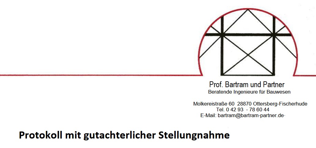 Prof. Bartram und Partner. Prof. Bartram und Partner.