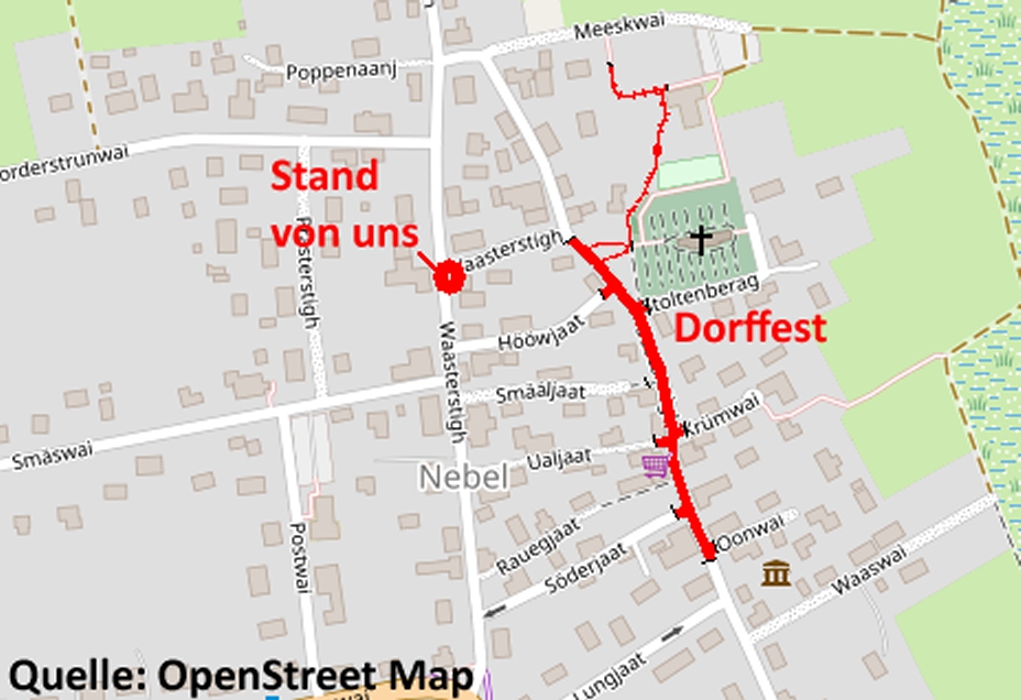 Nebeler Dorffest am 5. August 2023. Nebeler Dorffest am 5. August 2023.