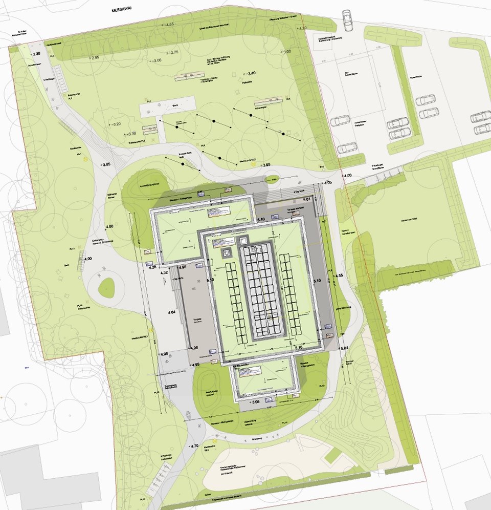 Lageplan Neubau 2023