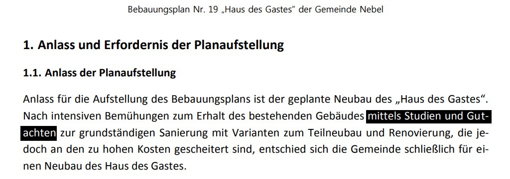 Studien und Gutachten, Zitat. Studien und Gutachten, Zitat.